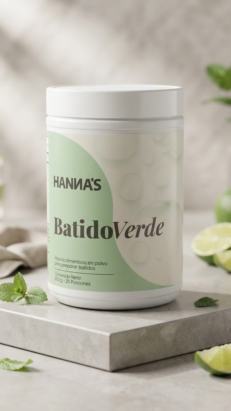 BATIDO VERDE HANNAS
